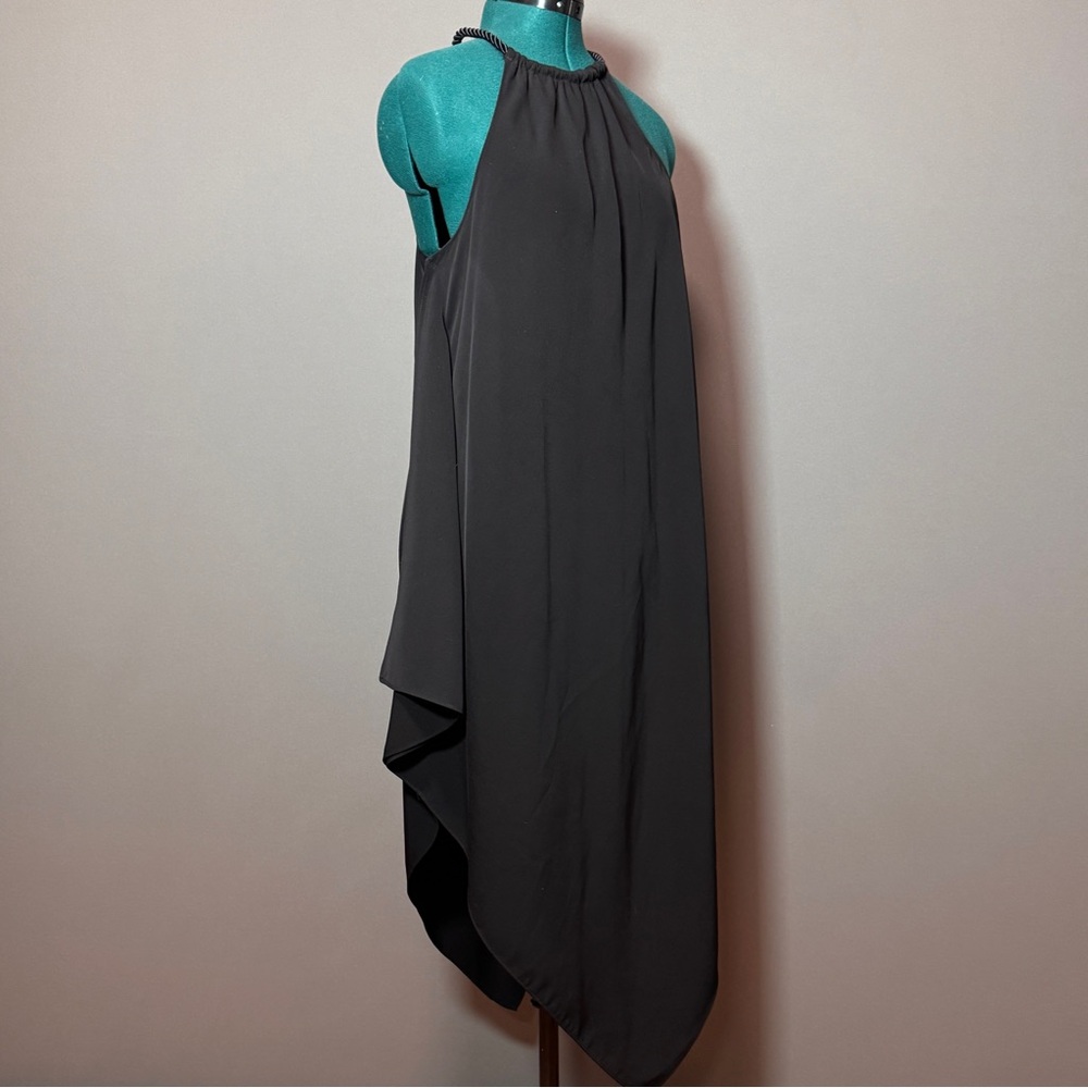 RACHEL Rachel Roy Asymmetrical Black Dress
